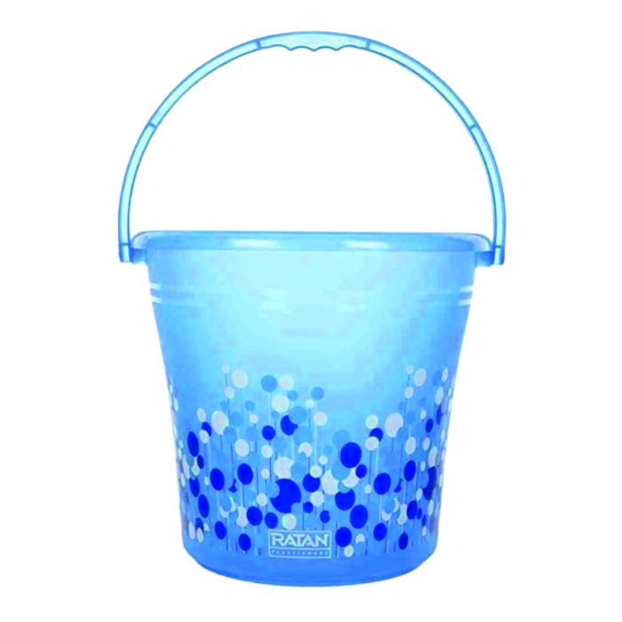 Rattan Bucket Blue