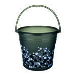 Rattan Bucket Gray